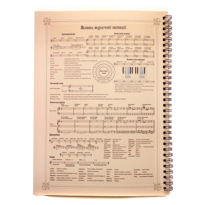 FZONE MPB-48 нотная тетрадь