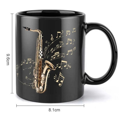 MAYA MUSIC CUP Saxophone кружка з ілюстрацією