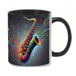 MAYA MUSIC CUP Saxophone кружка з ілюстрацією