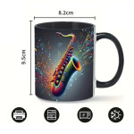 MAYA MUSIC CUP Saxophone кружка з ілюстрацією