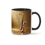 MAYA MUSIC CUP Saxophone кружка з ілюстрацією