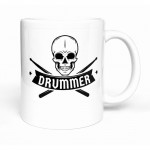 MAYA MUSIC CUP SKULL-DRUMMER кружка з ілюстрацією