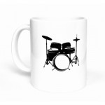 MAYA MUSIC CUP SKULL-DRUMMER кружка з ілюстрацією