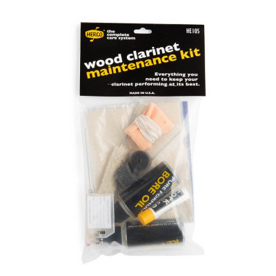 DUNLOP HE105 WOOD CLARINET Maintenance Kit набір для догляду за дерев'яним кларнетом
