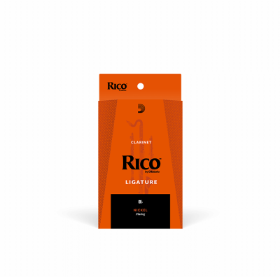 D'ADDARIO RICO RCL1LN LIGATURE FOR BB CLARINET NICKEL-PLATED лігатура для кларнета