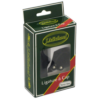 J.MICHAEL D-03 LEATHER CLAMP AND CAP лігатура і ковпачок для альт саксофона