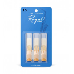 D'ADDARIO RJB0315 ROYAL - ALTO SAX 1.5 3-Pack