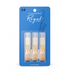 D'ADDARIO RJB0320 ROYAL - ALTO SAX 2.0 3-Pack
