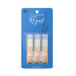 D'ADDARIO RJB0325 ROYAL - ALTO SAX 2.5 3-Pack
