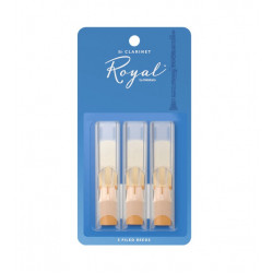 D'ADDARIO RCB0315 ROYAL - Bb CLARINET 1.5 - 3-Pack