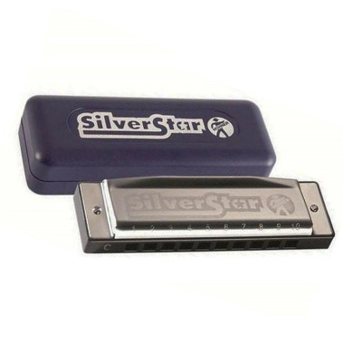 HOHNER SILVER STAR  F (M50406) губна гармошка діатонічна