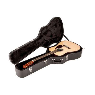 FENDER DREADNOUGHT ACOUSTIC GUITAR CASE BLACK FLAT TOP кейс для акустичної гітари