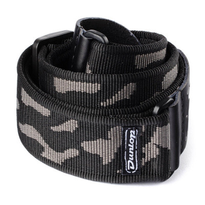 DUNLOP D3810GY CLASSIC CAMMO GRAY STRAP гітарний ремінь