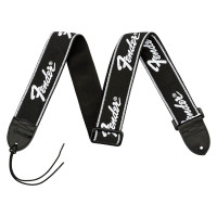 FENDER WOVEN RUNNING LOGO BLACK SIL