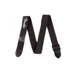 FENDER STRAP 2" BLACK WHITE LOGO гітарний ремінь