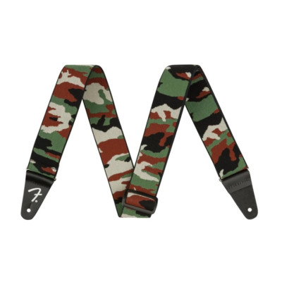 FENDER STRAP 2" WEIGHLESS CAMO WOODLAND гітарний ремінь
