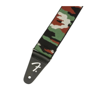 FENDER STRAP 2" WEIGHLESS CAMO WOODLAND гітарний ремінь
