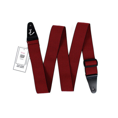 FENDER STRAP 2" WEIGHLESS TWEED RED гітарний ремінь