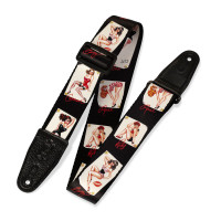 LEVY'S MPS2-072 PRINT SERIES GUITAR STRAP GIRLS