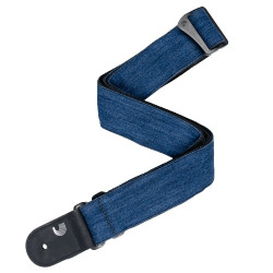 D'ADDARIO 50DN01 DENIM GUITAR STRAP (BLUE)