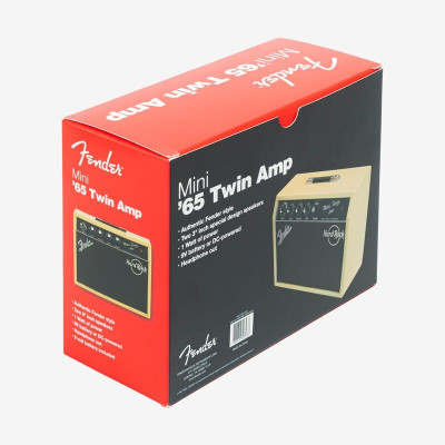 FENDER MINI '65 TWIN AMP BLONDE портативный мини комбоусилитель