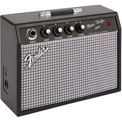 FENDER MINI '65 TWIN-AMP портативный мини комбоусилитель