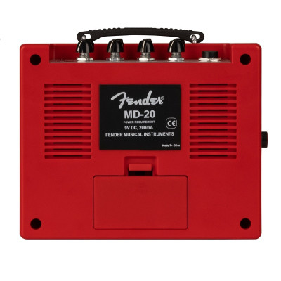 FENDER MINI DELUXE AMP RED портативний міні комбопідсилювач