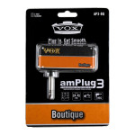 VOX AMPLUG 3 BOUTIQUE (AP3BQ) гитарный эффект-усилитель для наушников