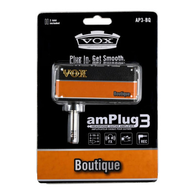 VOX AMPLUG 3 BOUTIQUE (AP3BQ) гитарный эффект-усилитель для наушников