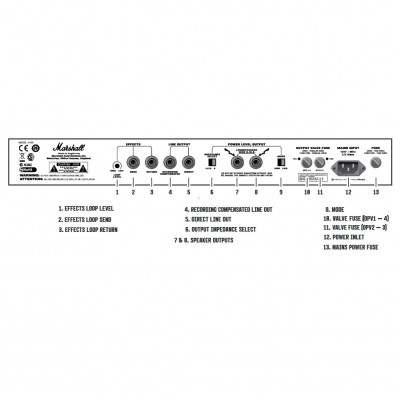 MARSHALL JCM900 4100-E гітарний підсилювач