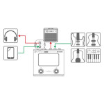 HOTONE AUDIO AMPERO MINI ORANGE гітарний процесор ефектів