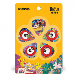 D'ADDARIO YELLOW SUBMARINE 50TH ANNIVERSARY GUITAR PICKS (LIGHT 0.50)