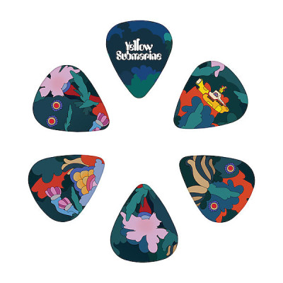 D'ADDARIO 1CWH4-10B9 YELLOW SUBMARINE 55TH ANNIVERSARY GUITAR PICKS - UNDER THE SEA набір медіаторів