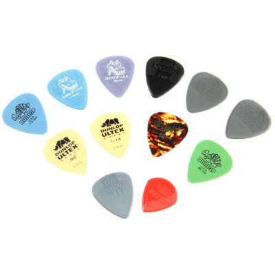 DUNLOP PVP102 GUITAR PICK MD/HV VARIETY PACK набір медіаторів