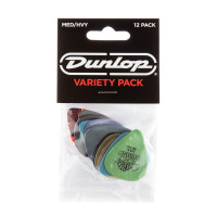 DUNLOP PVP102 GUITAR PICK MD/HV VARIETY PACK 