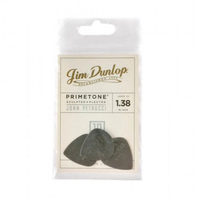 DUNLOP 518PJPBK JOHN PETRUCCI PRIMETONE PICK BLACK набір медіаторів
