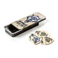 DUNLOP PH122T1.0 HETFIELD'S WHITE FANG CUSTOM FLOW PICK TIN 1.0MM DUNLOP PH122T1.0 HETFIELD'S WHITE FANG CUSTOM FLOW PICK TIN 1.0MM