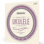 D'ADDARIO EJ87C TITANIUM UKULELE CONCERT струни для укулеле концерт