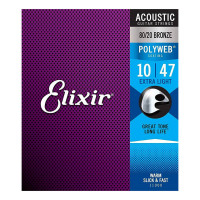 ELIXIR AC PW EL BRONZE POLYWEB EXTRA LIGHT (010-047) 11000