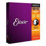 ELIXIR PB NW L PHOSPHOR BRONZE NANOWEB LIGHT (012-053) 16052 струни для акустичної гітари
