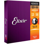 ELIXIR PB NW M PHOSPHOR BRONZE NANOWEB MEDIUM (013-056) 16102 струни для акустичної гітари 