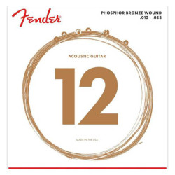 FENDER 60L PHOSPHOR BRONZE WOUND (12-53)
