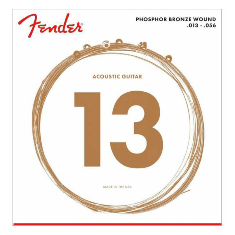 FENDER 60M PHOSPHOR BRONZE WOUND (13-56)