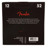 FENDER 70L 80/20 BRONZE WOUND ACOUSTIC STRINGS (12-52) струни для акустичної гітари