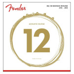 FENDER 70L 80/20 BRONZE WOUND ACOUSTIC STRINGS (12-52) струни для акустичної гітари
