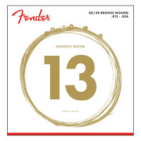 FENDER 70M 80/20 BRONZE WOUND ACOUSTIC STRINGS (13-56)