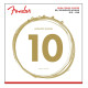 FENDER 880XL 80/20 DURA-TONE COATED ACOUSTIC GUITAR STRINGS (10-48)