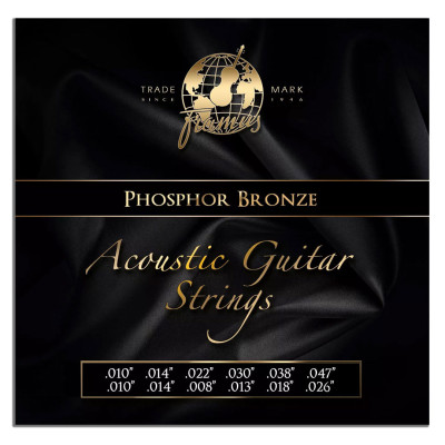 FRAMUS 47240 PHOSPHOR BRONZE LIGHT 12-STRING (10-47) струни для акустичної гітари