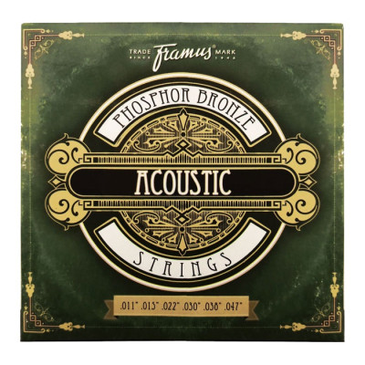 FRAMUS 47200 PHOSPHOR BRONZE LIGHT (11-47) струни для акустичної гітари