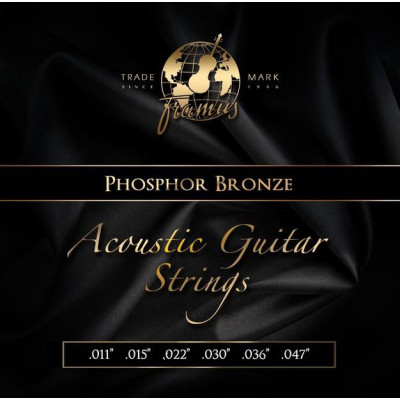 FRAMUS 47200 PHOSPHOR BRONZE LIGHT (11-47) струни для акустичної гітари
